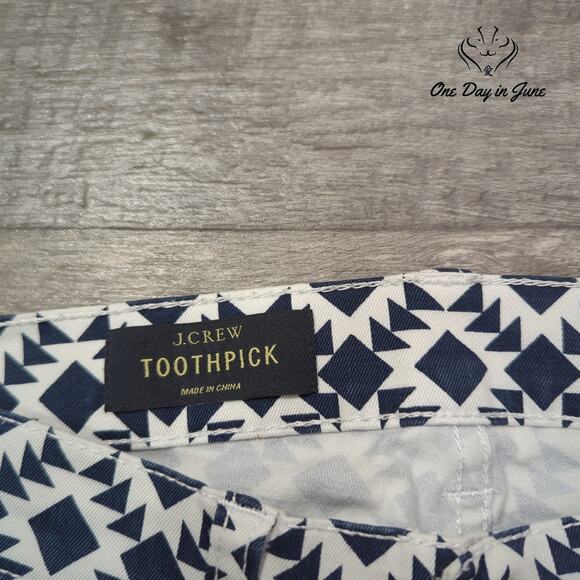 J.Crew Toothpick Ankle Jeans Size 2 - Picture 2 of 6